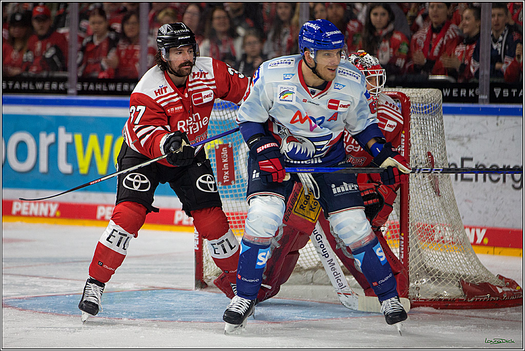PENNY DEL; Koelner Haie-Adler Mannheim; Koeln, 26.03.2023